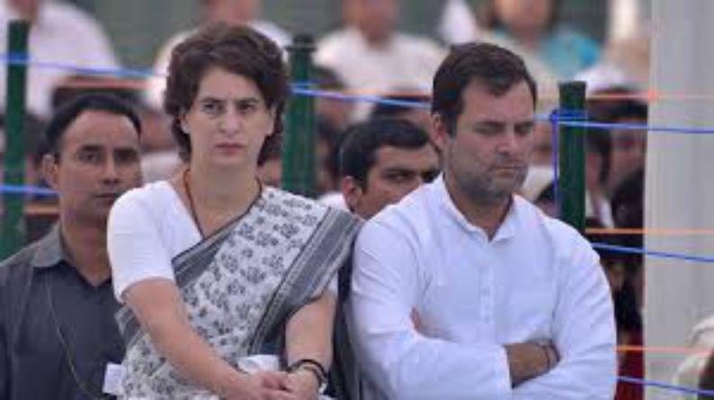 हाथरस के लिए रवाना हुए राहुल-प्रियंका, DND पर बड़ी संख्या में जुटे कार्यकर्ता