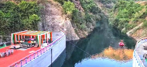 सूर्यधार में झील बनकर तैयार हो गई है,  रविवार को मुख्यमंत्री त्रिवेंद्र सिंह रावत करेंगे लोकार्पण