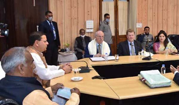 आइसलैंण्ड के उच्चायुक्त महामहिम गुडनी ब्रैगसन ने की मुख्यमंत्री पुष्कर सिंह धामी से मुलाकात