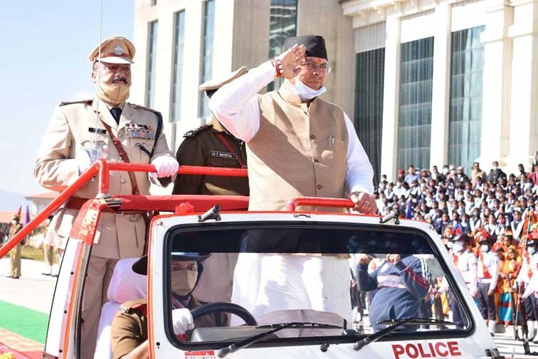 गैरसैंण (भराड़ीसैंण) में राज्य स्थापना दिवस की 21वीं वर्षगांठ पूरी गरिमा के साथ ‘‘उत्तराखंड महोत्सव’’ के रूप में हर्षोल्लास के साथ मनाई गई