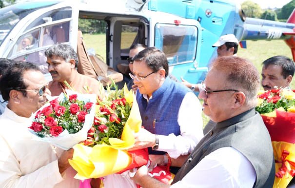 CM-Dhami_Welcome-to_Dehradun_2