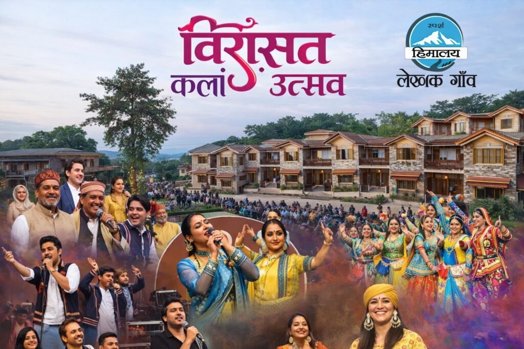 भारत के पहले ‘लेखक गाँव ’ में 13 से 19 मार्च तक 7 दिवसीय ‘विरासत’ कला उत्सव का होगा भव्य आयोजन 