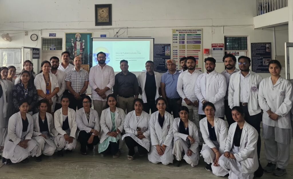 स्पर्श हिमालय विश्वविद्यालय में विश्व क्षय रोग दिवस पर किया गया जागरूकता कार्यक्रम आयोजित